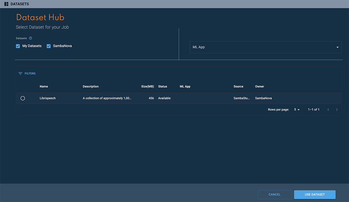 Dataset Hub