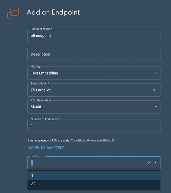 Configure endpoint settings