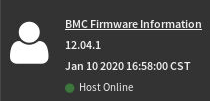 BMC firmware version